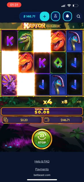 BetBeast Casino game