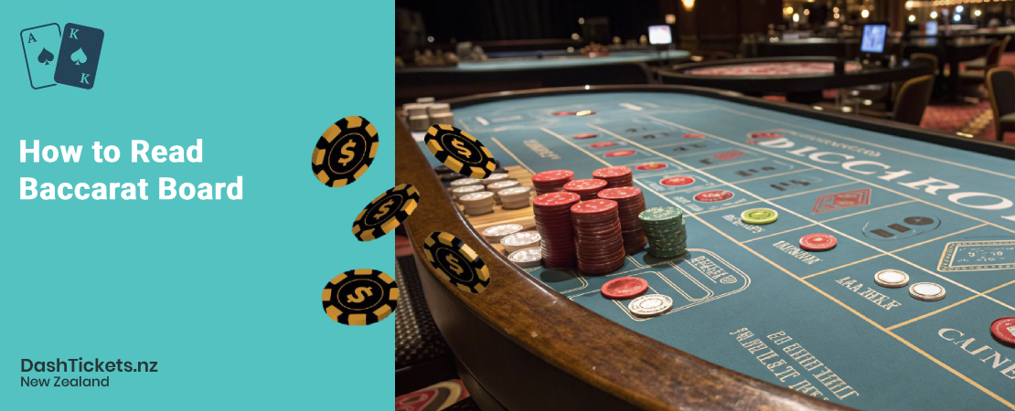 how to read baccarat board