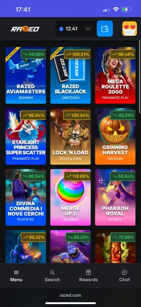 Razed Casino Game