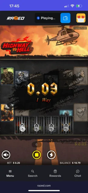 Razed Casino Game