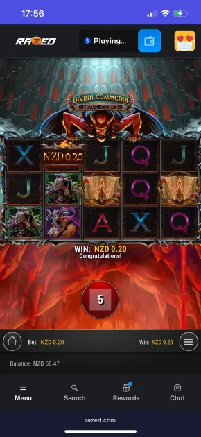 Razed Casino Game