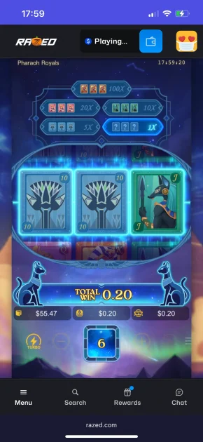 Razed Casino Game