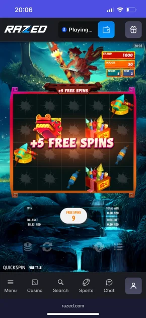 Razed Casino Game