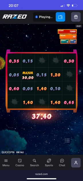 Razed Casino Game