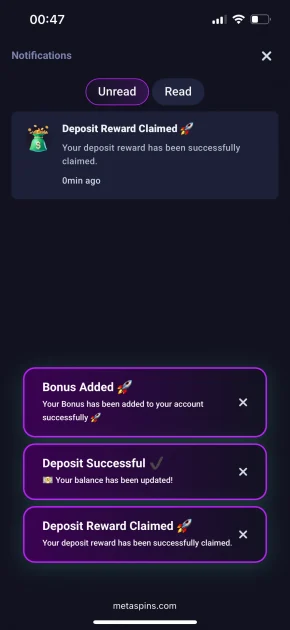 MetaSpins Casino Bonus