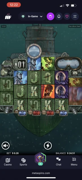 MetaSpins Casino Game