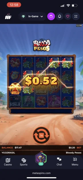 MetaSpins Casino Game