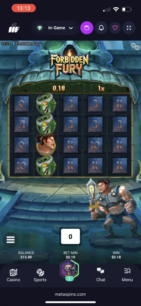 MetaSpins Casino Game