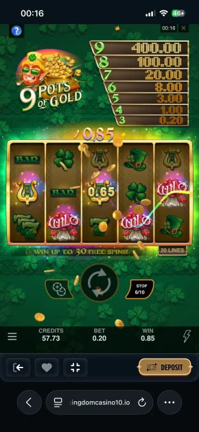 kingdom casino game