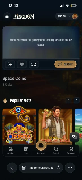 kingdom casino game
