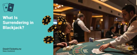 surrendering blackjack