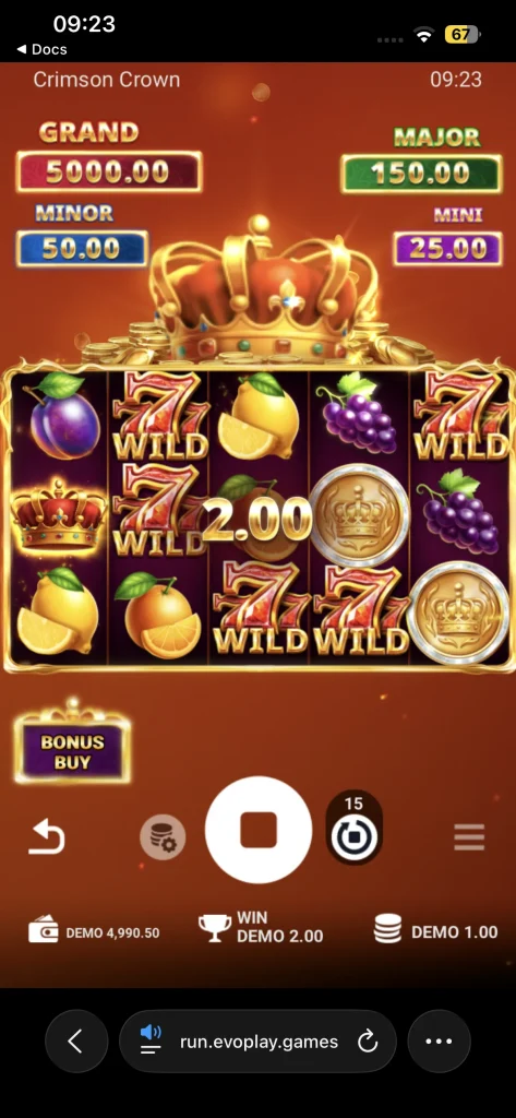 crimson crown slot 00001