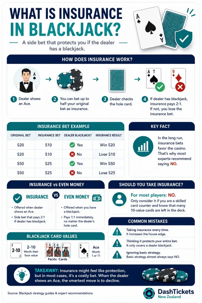 insurance in blackjack