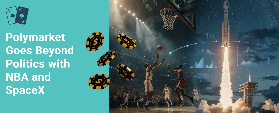 polymarket goes beyond politics with nba and spacex markets
