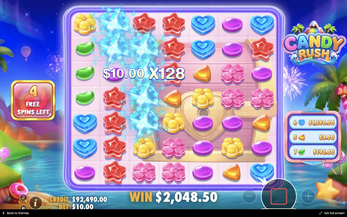 pragmatic play launches candy rush slot 00001