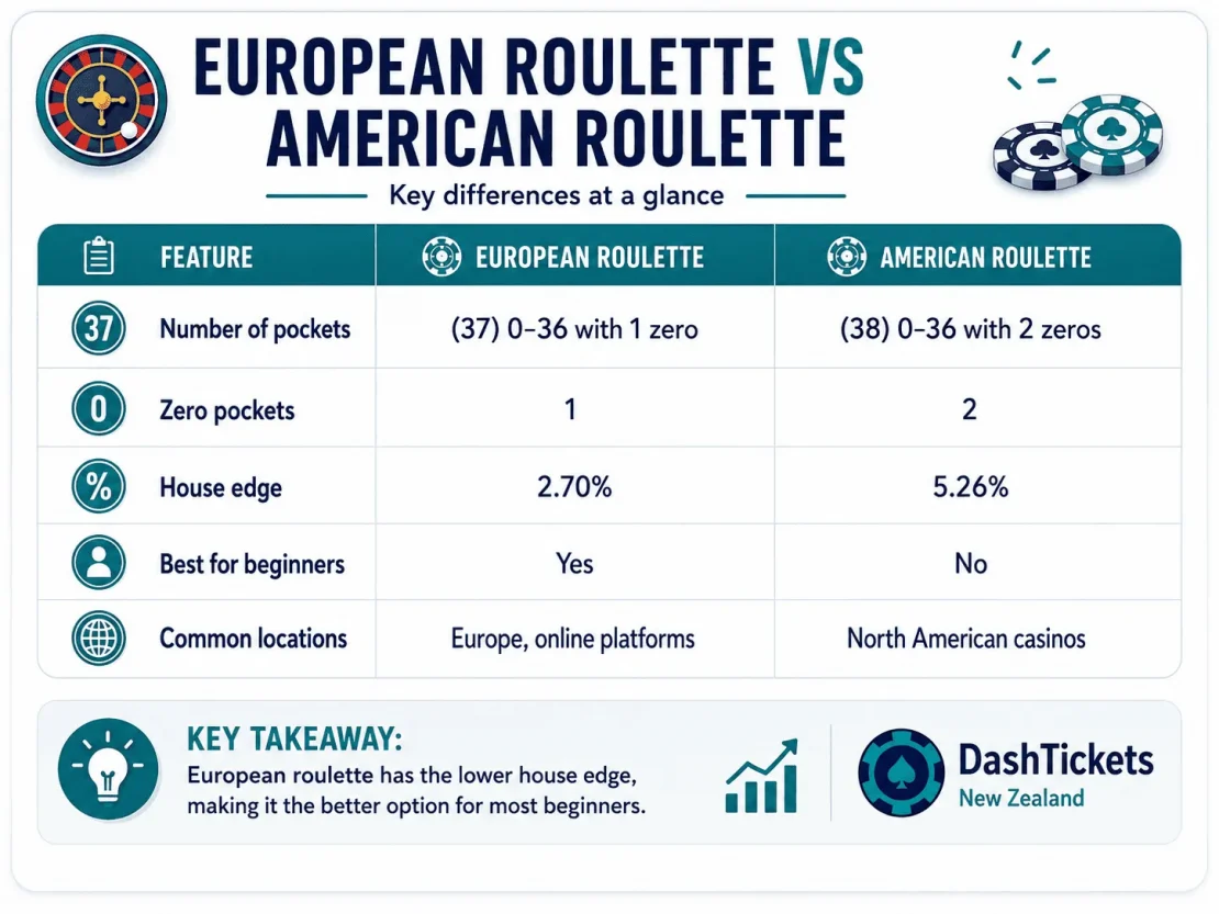 american vs european roulette