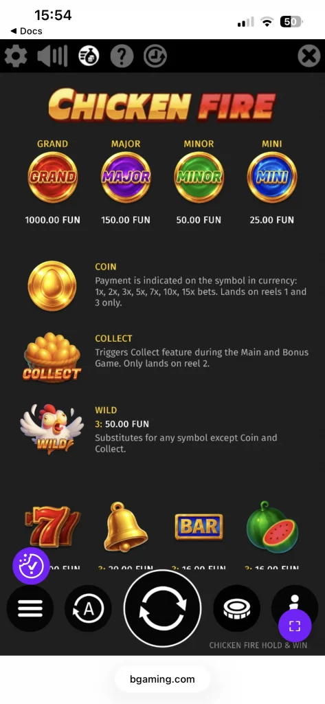 bgaming launches chicken fire slot 00007