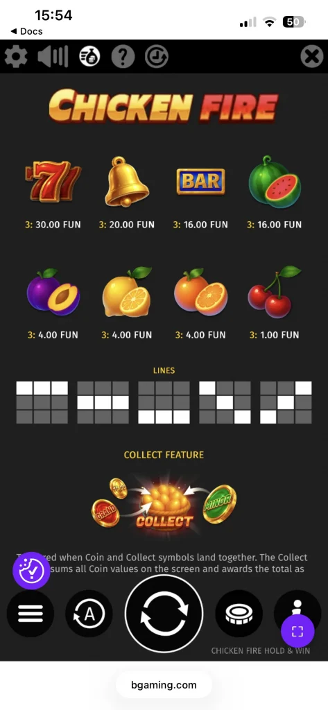 bgaming launches chicken fire slot 00008