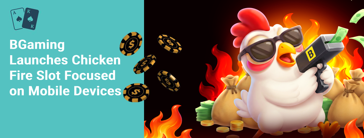 bgaming launches chicken fire slot focused on mobile devices