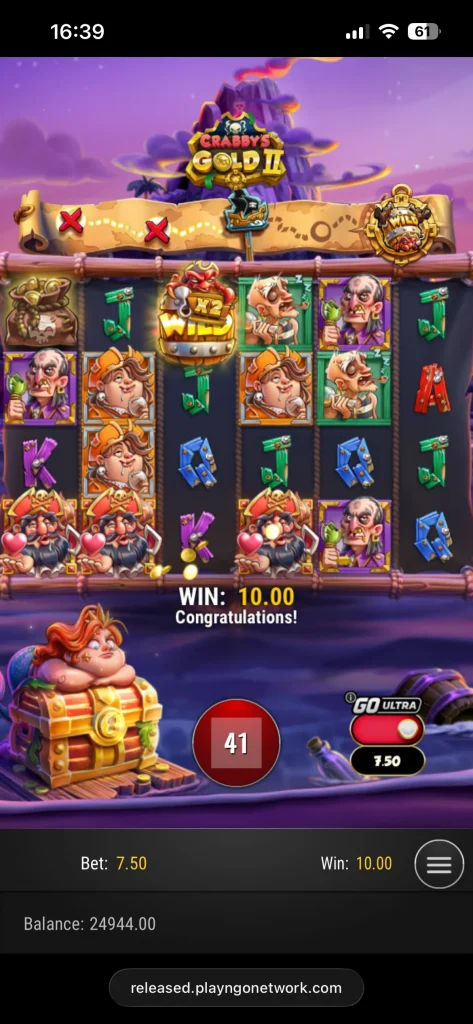 crabby’s gold 2 slot 00001