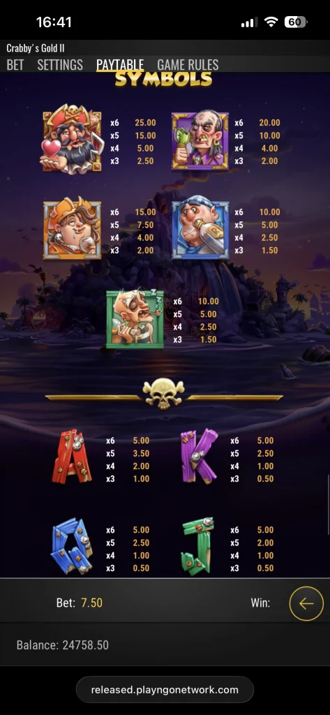 crabby’s gold 2 slot 00005