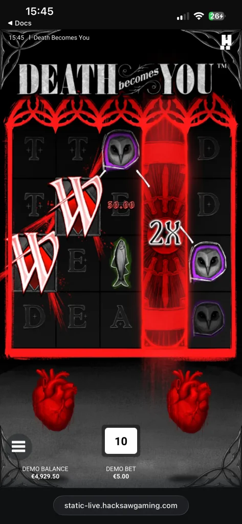 death becomes you slot 00005