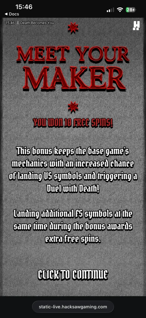death becomes you slot 00007