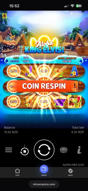 mirax casino game