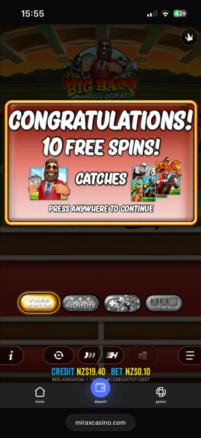 mirax casino game