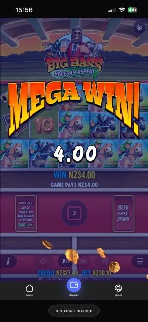 mirax casino game