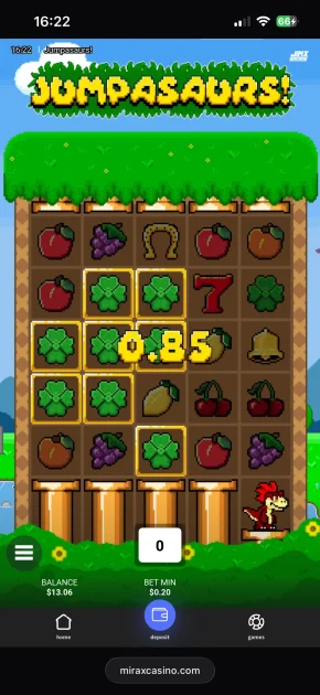 mirax casino game