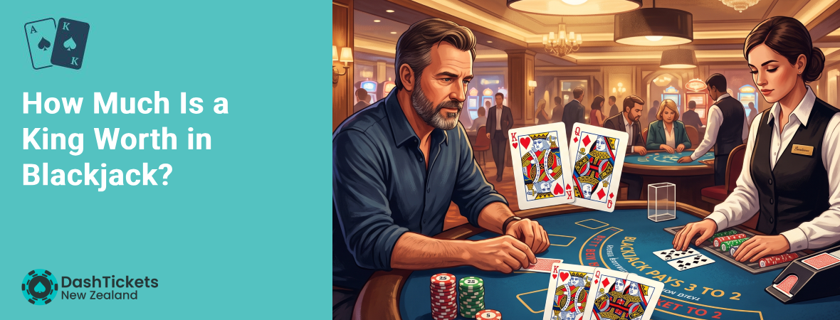 how much is a king worth in blackjack