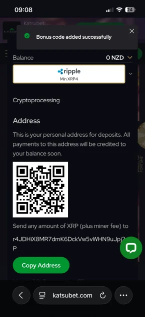katsubet casino deposit