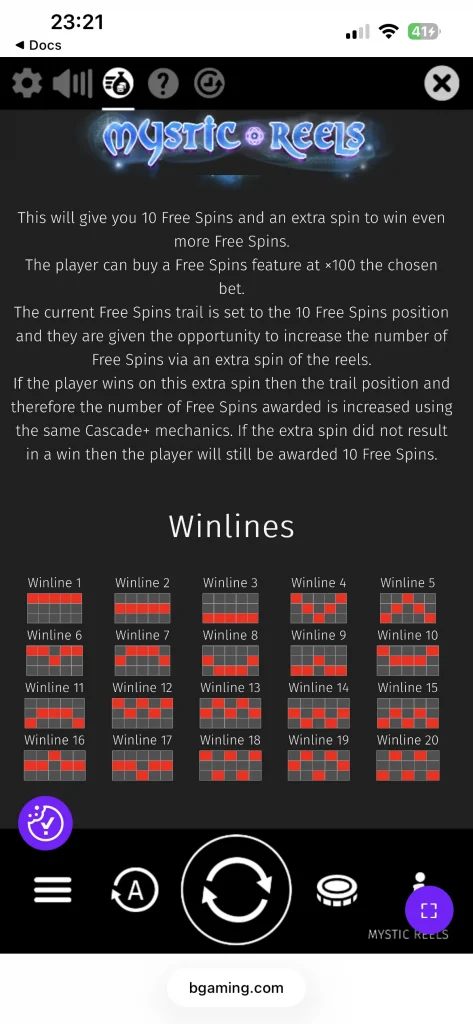 mystic reels slot 00007
