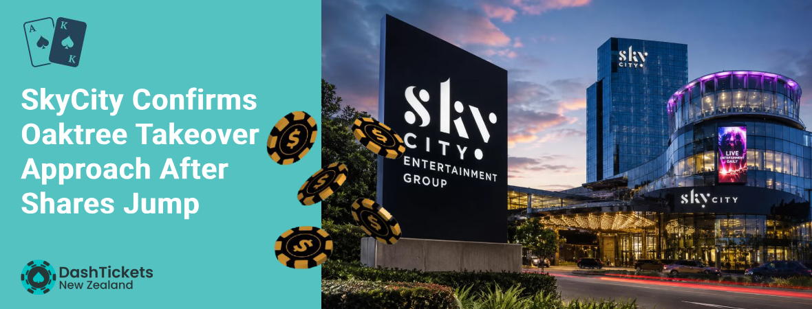 skycity confirms oaktree takeover approach after shares jump