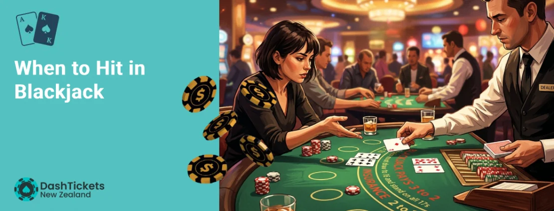 when to hit in blackjack