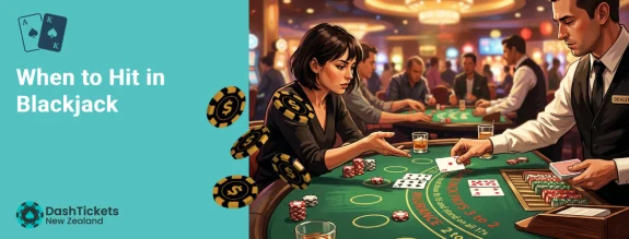 when to hit in blackjack