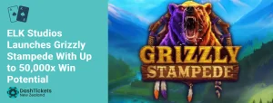 elk studios launches grizzly stampede with up to 50,000x win potential